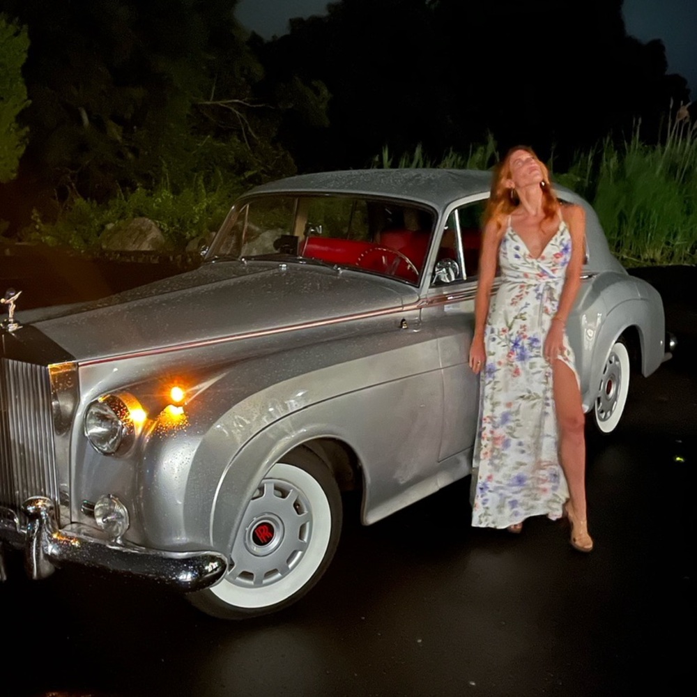 Windsor Floral Maxi Dress in Cream and Pink